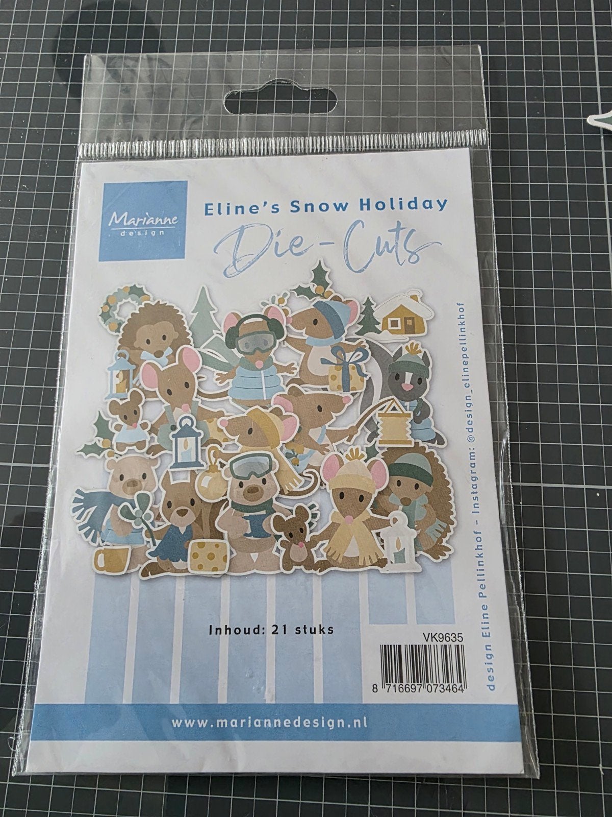 Eline's Snow Holiday Die-cuts Marianne Design, Ophalen of Verzenden, Gebruikt, Overige typen