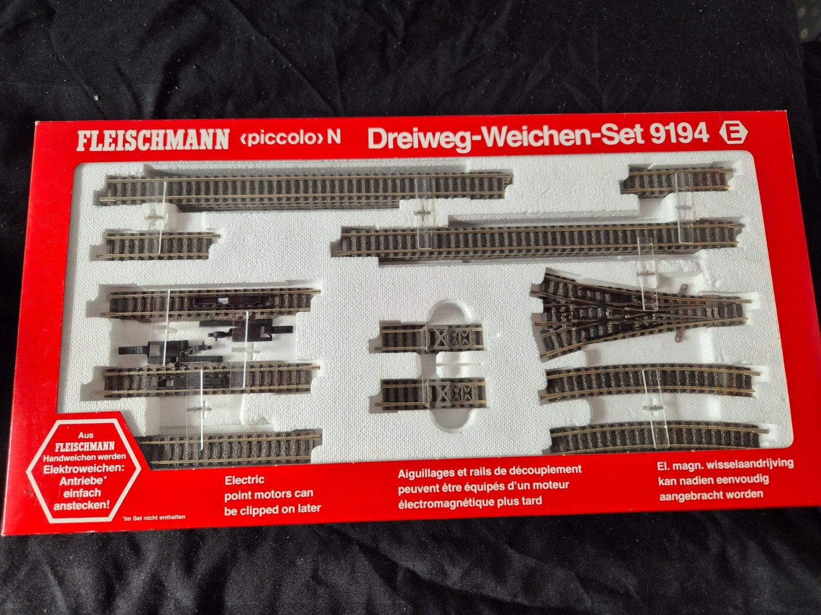 Fleischmann set Piccolo 9194 - Nieuw, Gelijkstroom, Fleischmann, Nieuw, Rails