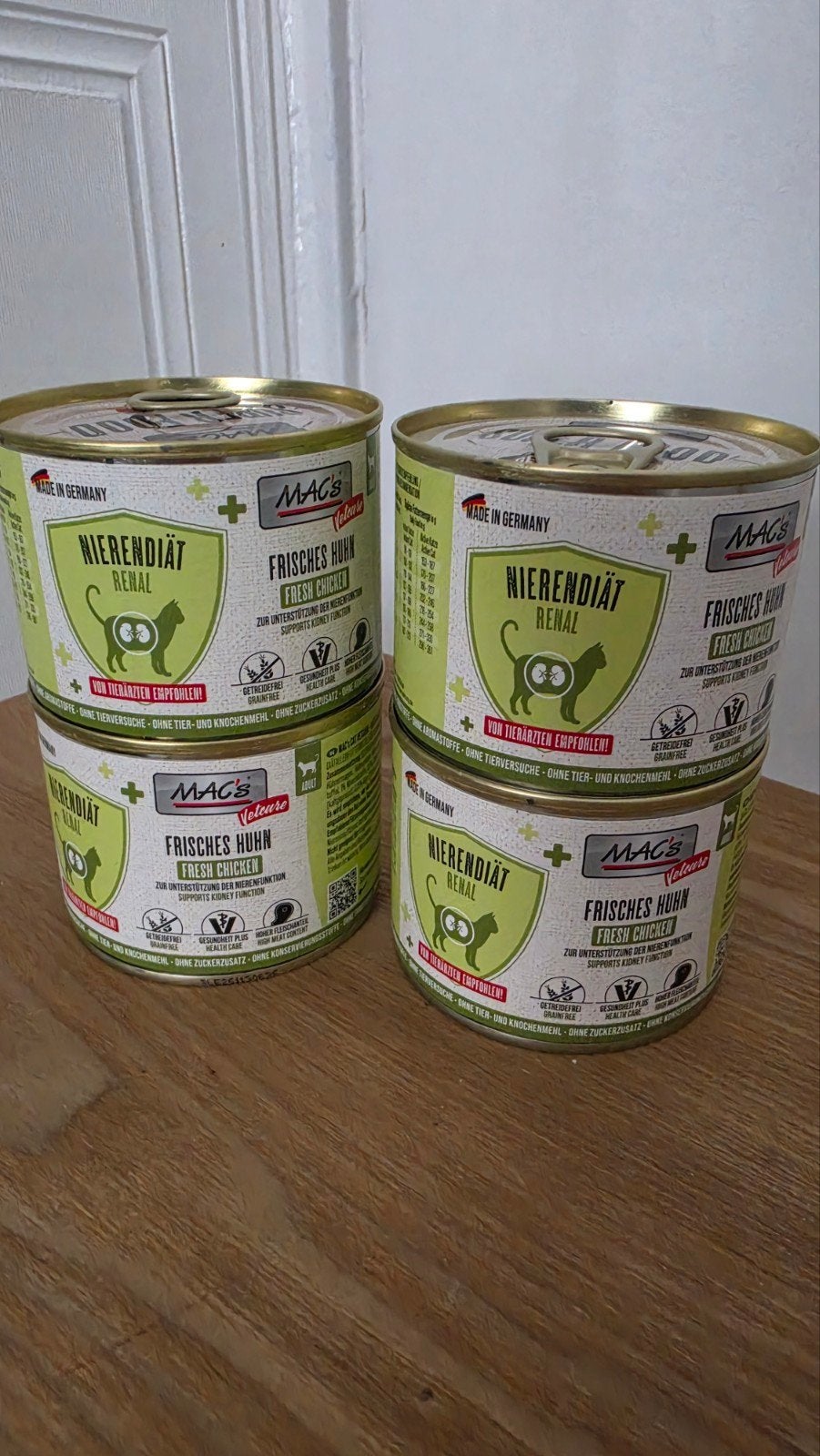 Blikjes Renal kattenvoer Mac's, Ophalen of Verzenden, Kat