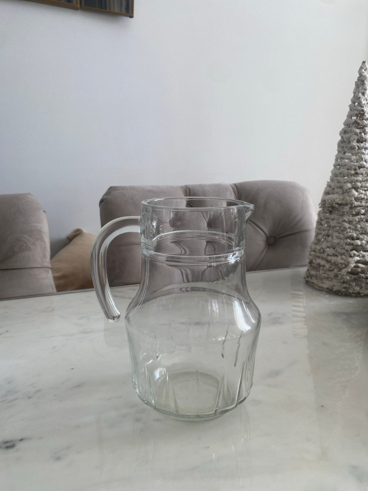 Glazen limonade kan, Ophalen, Zo goed als nieuw, Glas