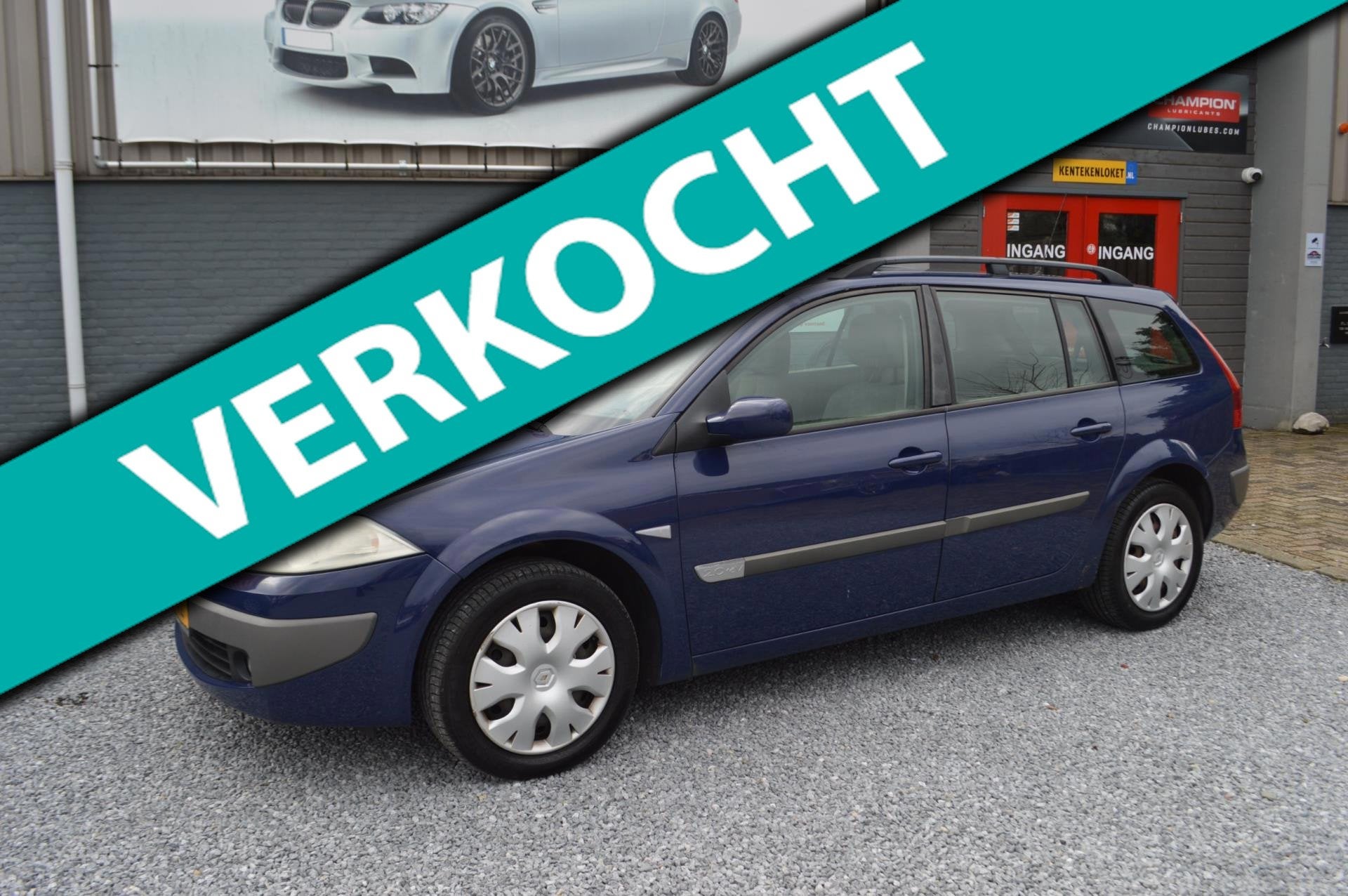 Renault Mégane Grand Tour 2.0-16V Business Line, Auto's, Renault, 135 pk, Gebruikt, 4 cilinders, Blauw
