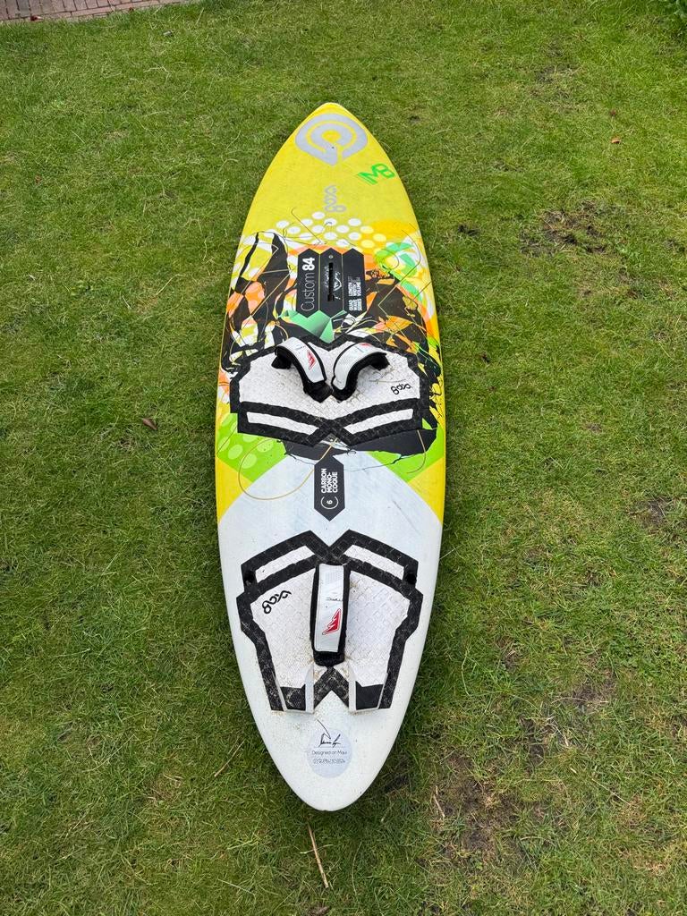 Goya Custom Quad 84L Wave Windsurfboard, Watersport en Boten, Windsurfen, Gebruikt, Minder dan 250 cm, Ophalen of Verzenden, Met vin(nen)