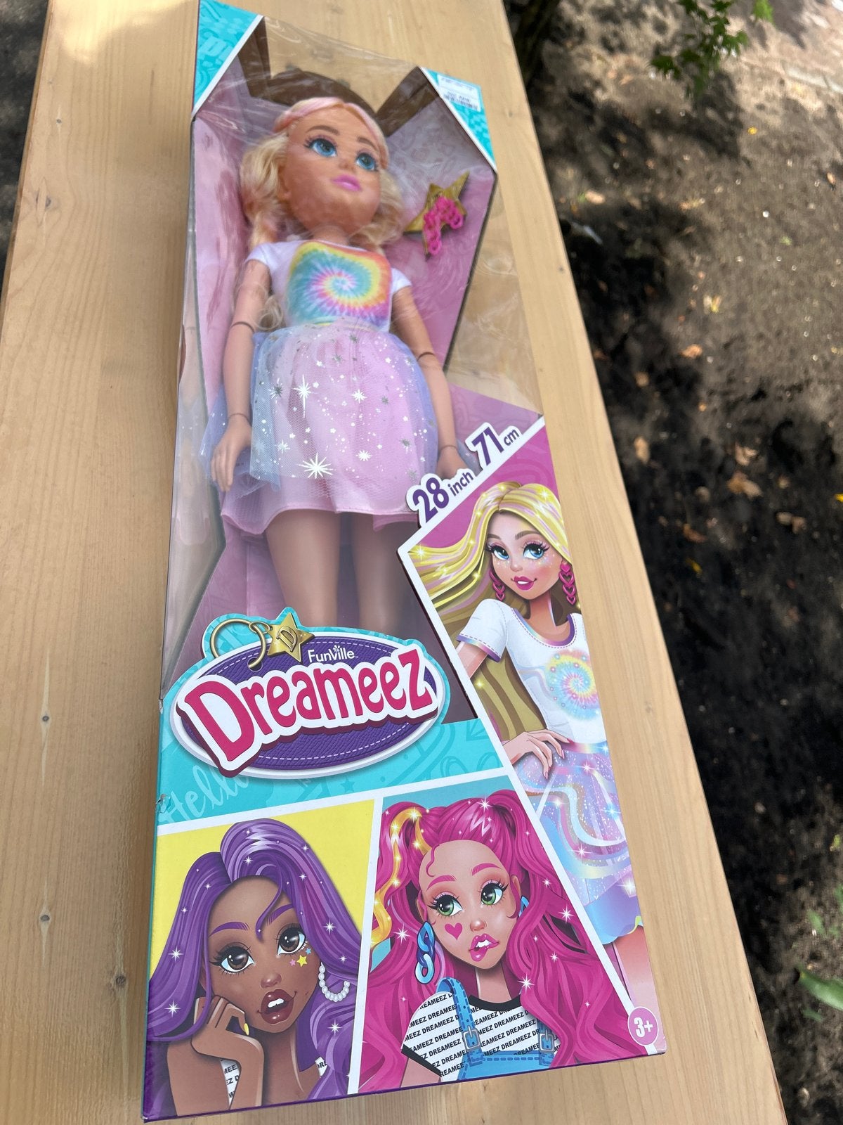 Nieuwe Dreamz pop 71 cm - Levensgrote pop, Nieuw, Ophalen of Verzenden, Nvt, Nvt