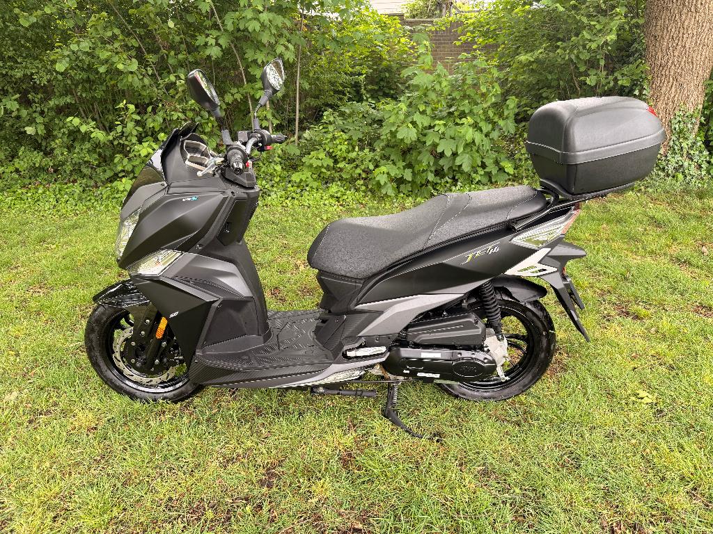Zeer nette Sym Jet 14 scooter, 2021, 45 km, Euro5, Ophalen, Overige modellen, Maximaal 45 km/u, Zo goed als nieuw