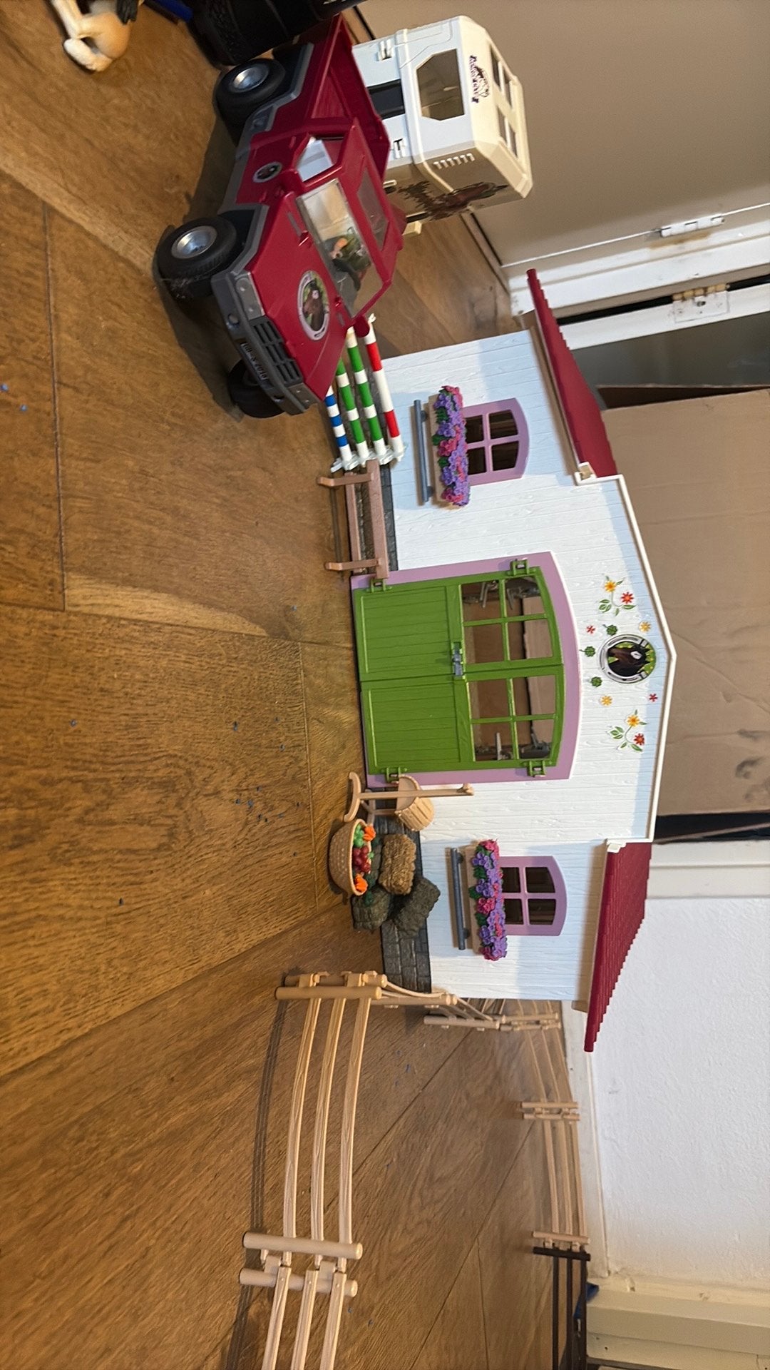 Schleich manege, Ophalen of Verzenden, Zo goed als nieuw
