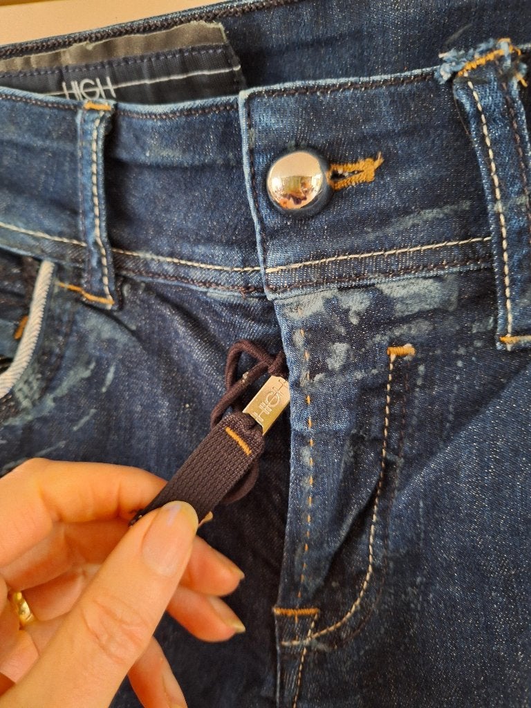 High Use jeans 36 S W 28 29 nieuwstaat, Zo goed als nieuw, W30 - W32 (confectie 38/40), Verzenden, High Use