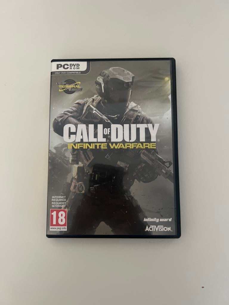 Call of Duty Infinite Warfare PC DVD-ROM, Spelcomputers en Games, Games | Pc, Online, Gebruikt, Vanaf 18 jaar, Shooter