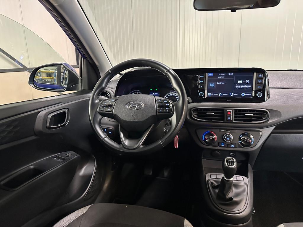 Hyundai i10 1.0 | Comfort 5-Drs | Airco | Cruise | Carplay, Voorwielaandrijving, Start-stop-systeem, Gebruikt, Blauw