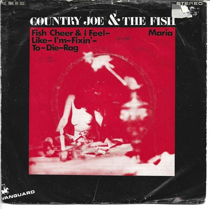 Country Joe and the Fish - Fish cheer and i feel like uit 70, Gebruikt, Verzenden, 7 inch, Single