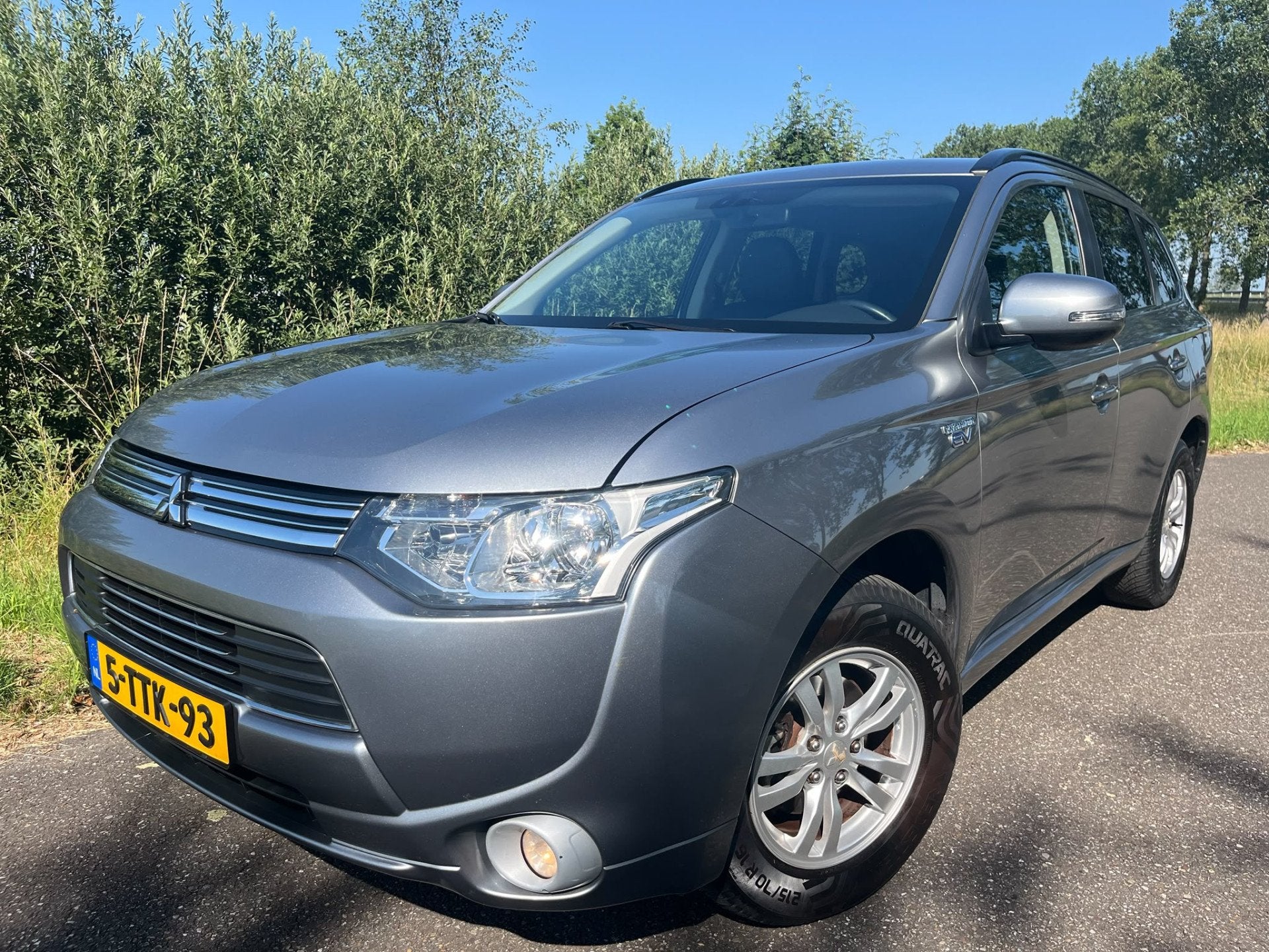 Mitsubishi Outlander 2.0 PHEV | Clima | Cruise | Navi | Blue, Auto's, Automaat, 135 pk, 4 cilinders, Bedrijf