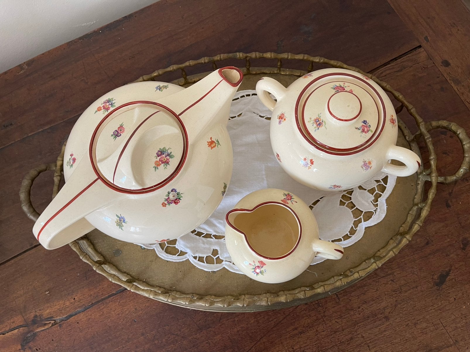 Frans Salins thee servies, Antiek en Kunst, Ophalen of Verzenden