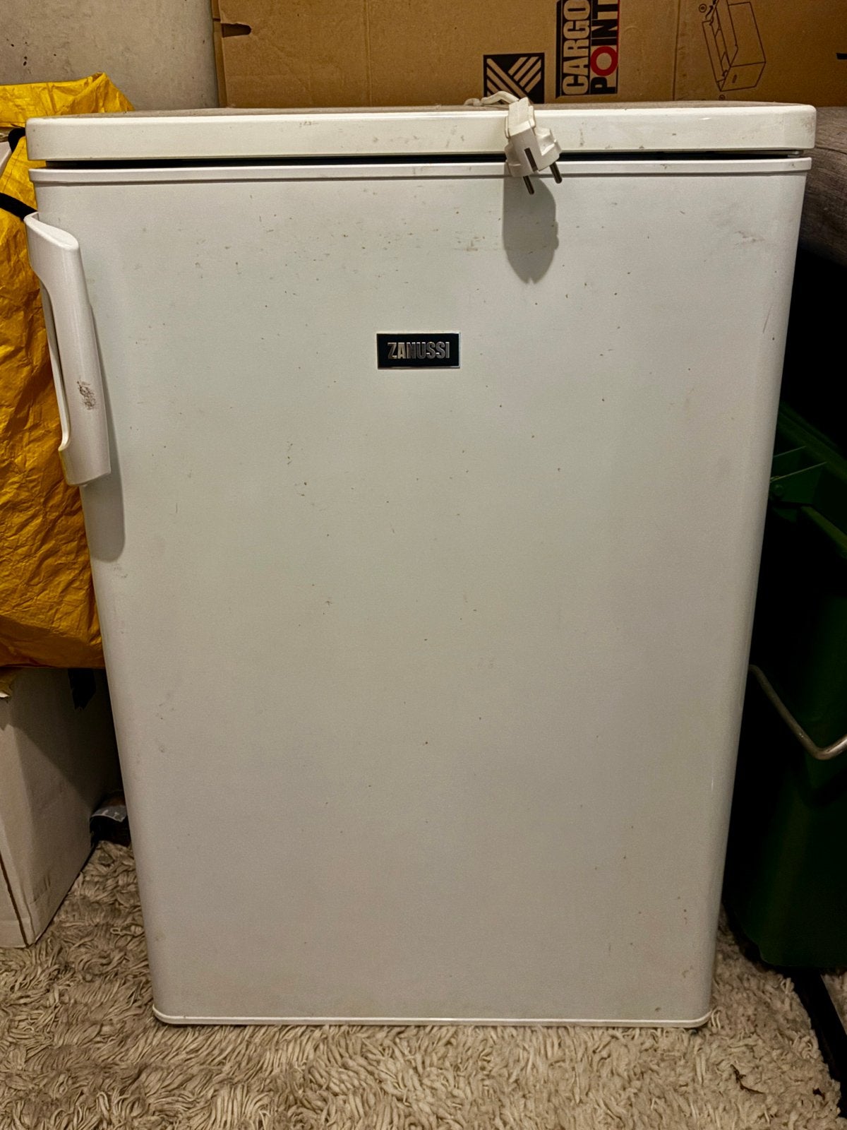 Zanussi Koelkast met Vriesvak, Witgoed en Apparatuur, Koelkasten en IJskasten, Gebruikt, 100 tot 150 liter, 45 tot 60 cm, Met vriesvak