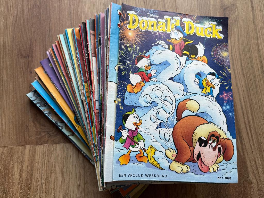 Donald Duck - Jaargang 2020 compleet (inclusief Specials), Boeken, Gelezen, Complete serie of reeks, Ophalen of Verzenden, Donald Duck