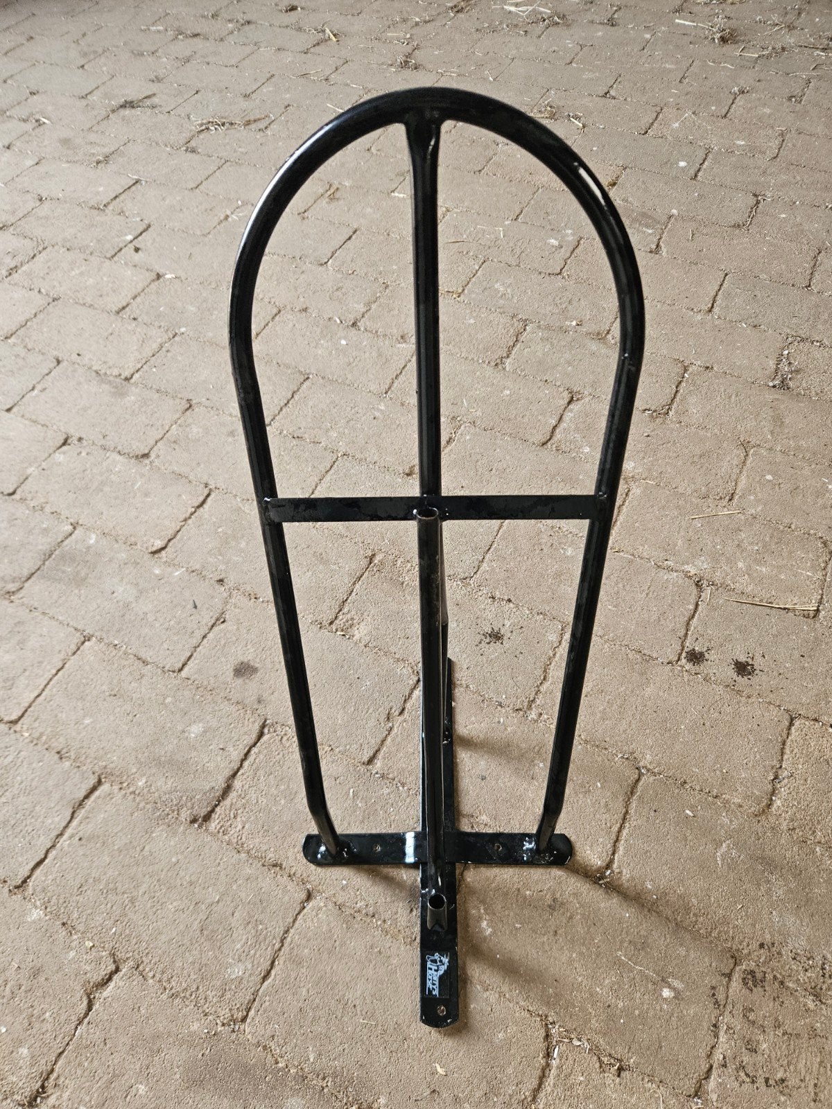 Zwart metalen zadelbok voor paardrijzadels, Dieren en Toebehoren, Ophalen of Verzenden, Gebruikt