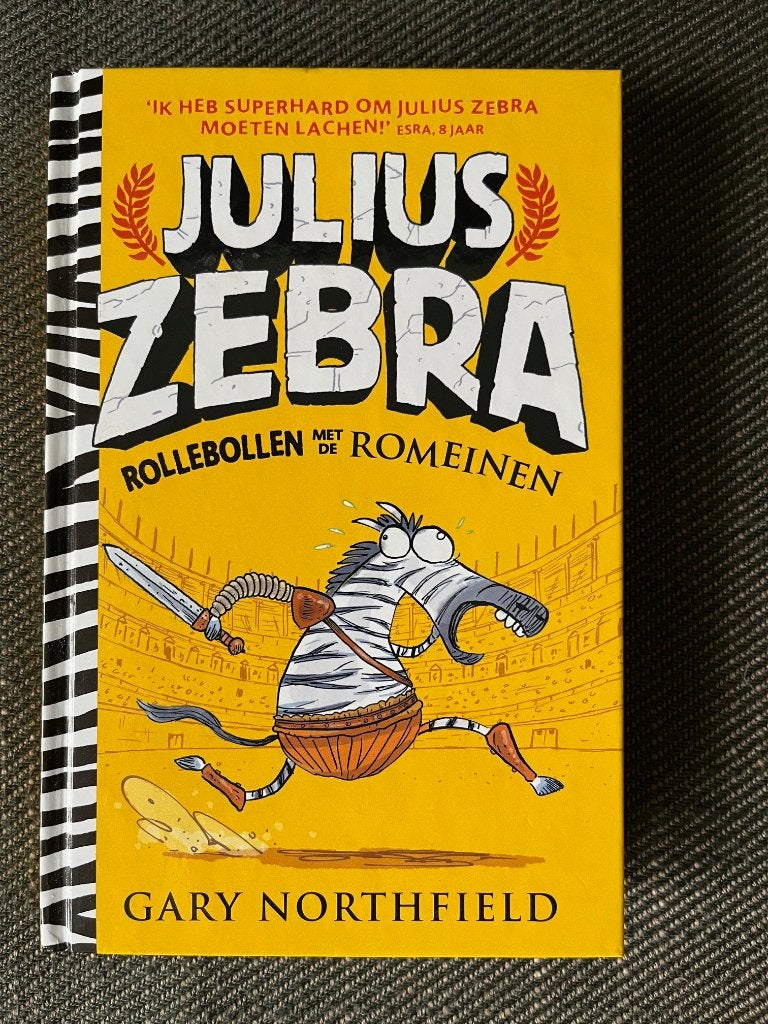 Gary Northfield - Julius Zebra 1/Rollebollen met de Romeinen, Fictie algemeen, Ophalen of Verzenden, Zo goed als nieuw, Gary Northfield