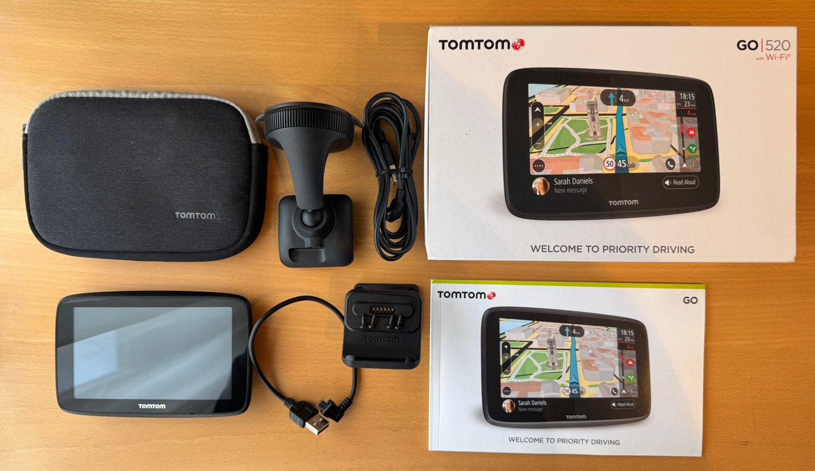 TomTom Go 520, Ophalen of Verzenden, Gebruikt