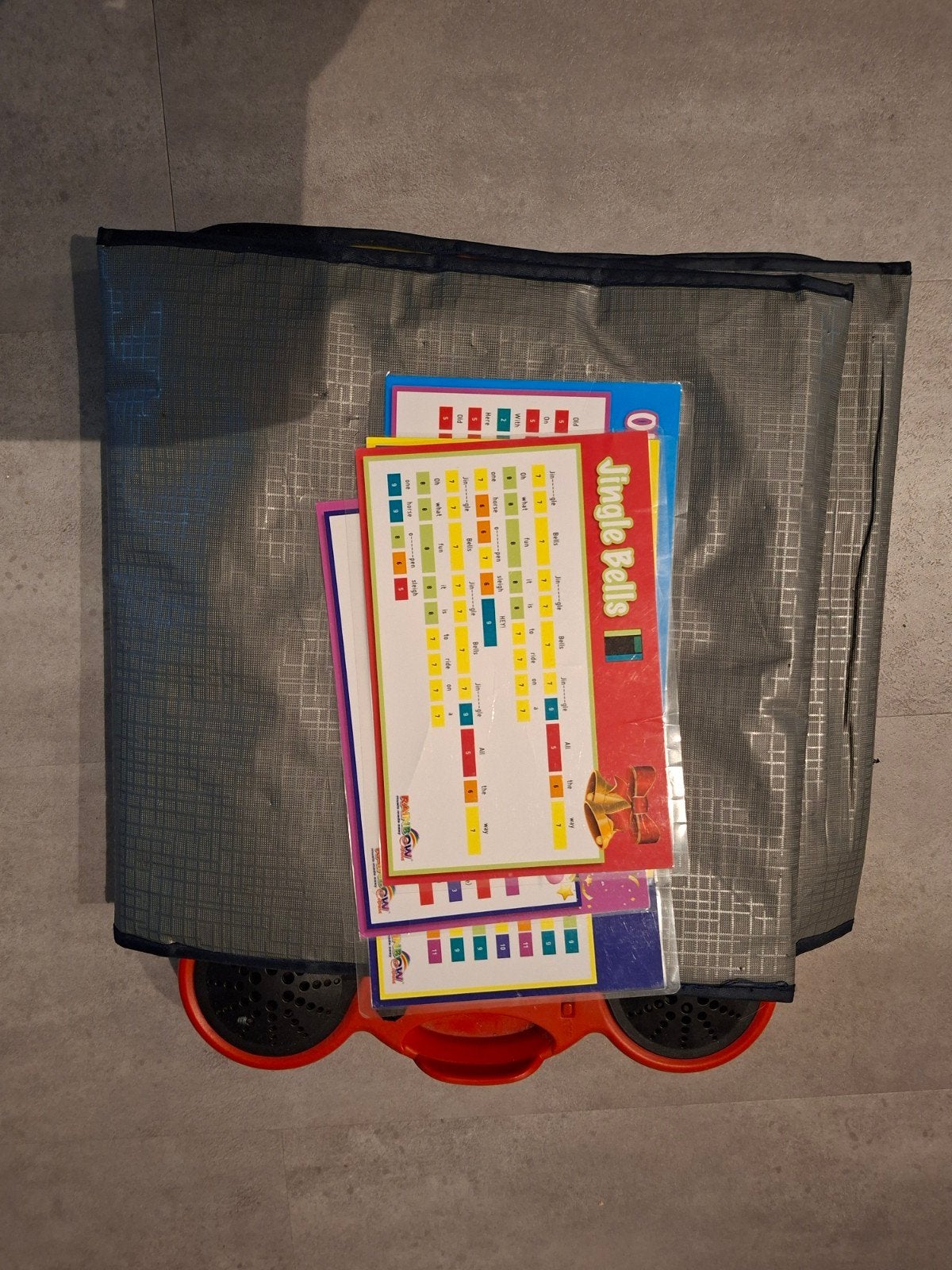 Groot Vloer Piano Speelmat met Geluid en Liedjes, Kinderen en Baby's, Ophalen of Verzenden, Gebruikt, Ontdekken, Met geluid