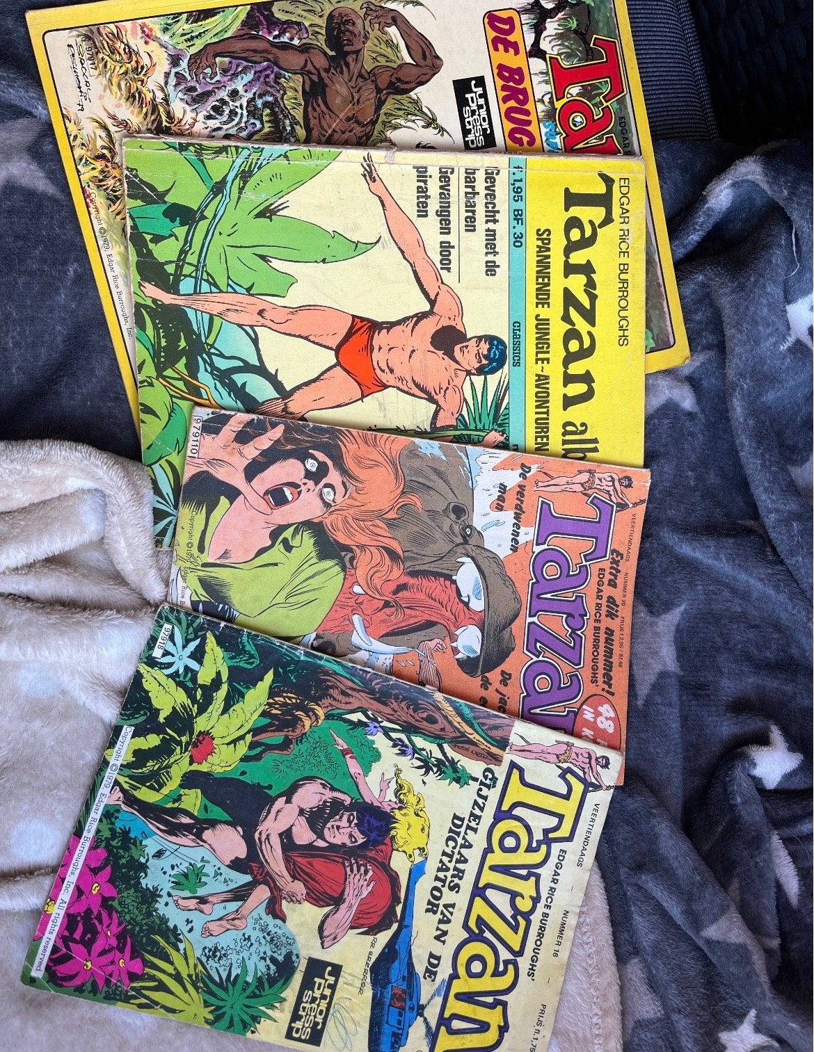 Tarzan stripboeken - Spannende jungle-avonturen, Boeken, Meerdere stripboeken, Ophalen, Gelezen