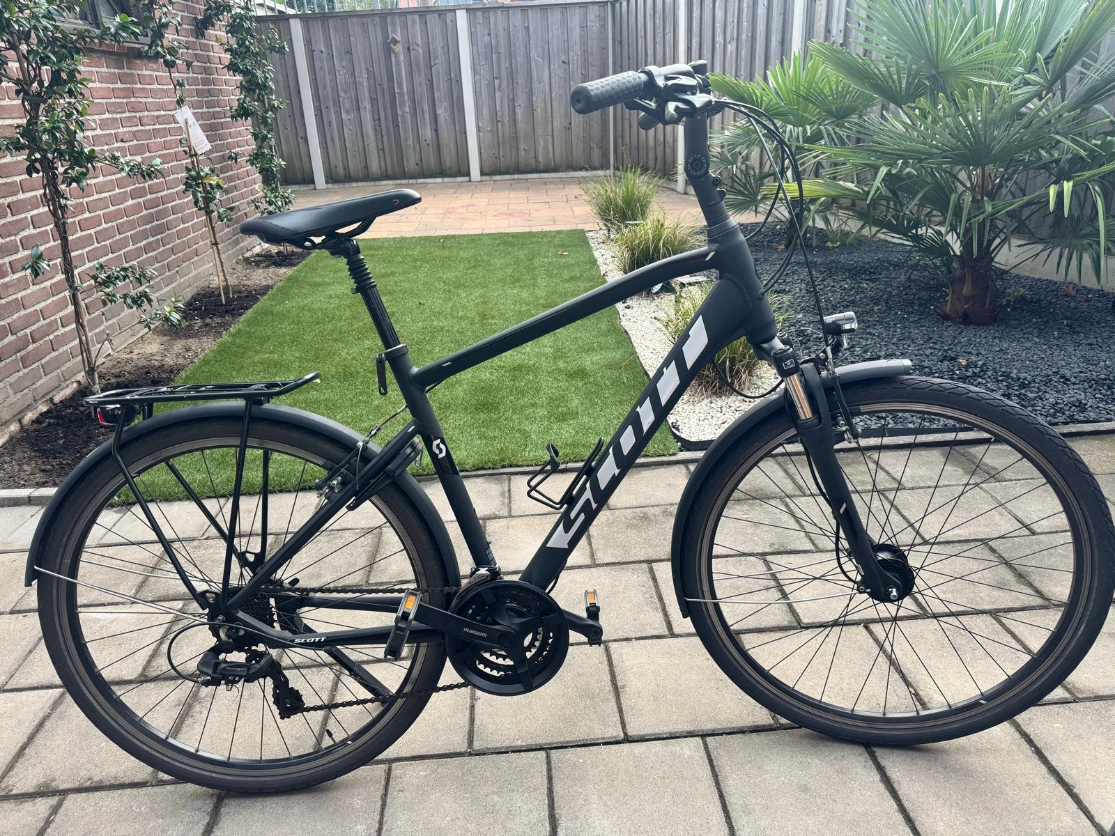 Scott Sub Cross 40 Herenfiets - Maat XL, 28 inch, Gebruikt, Velgrem, 57 tot 61 cm