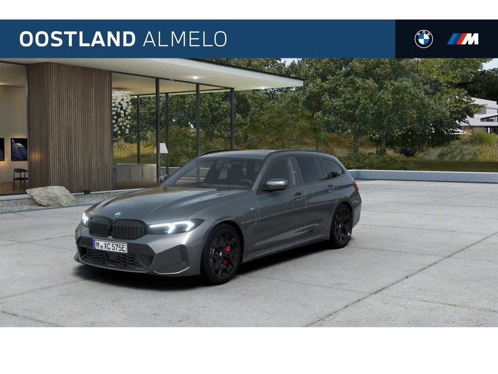 BMW 3 Serie Touring 330e M Sport Automaat / Trekhaak / Sport, Automaat, 1998 cc, Achterwielaandrijving, Zwart