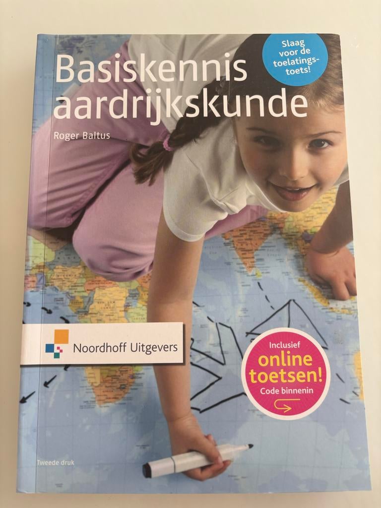 Basiskennis aardrijkskunde - Tweede druk - Noordhoff, Boeken, Studieboeken en Cursussen, Ophalen of Verzenden, Gamma, Zo goed als nieuw