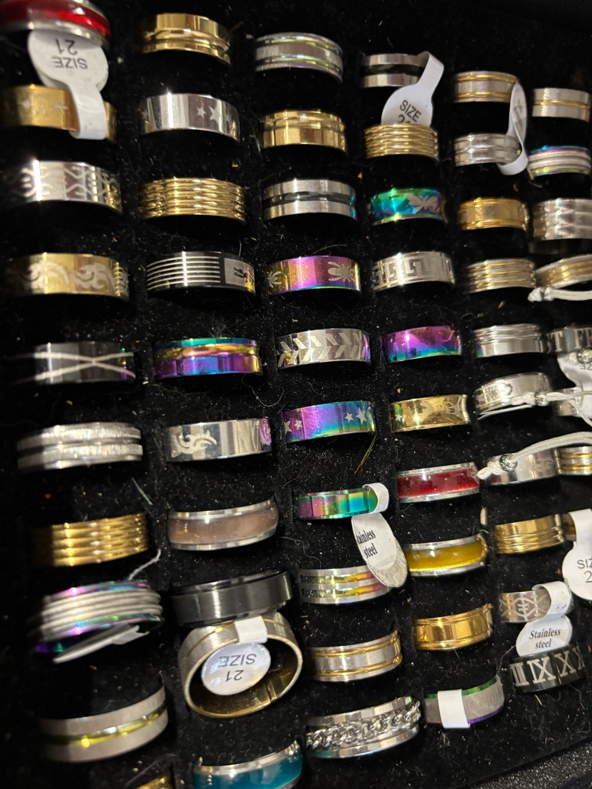 Grote partij diverse bijoux: ringen, oorbellen, kettingen, Ophalen, Nieuw