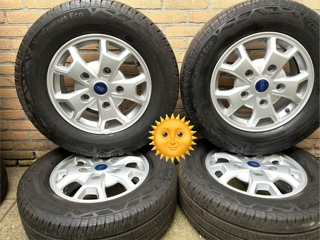 235 65 16 C Continental zometsert Ford Transit tot 2024, 16 inch, Banden en Velgen, Ophalen of Verzenden, 235 mm