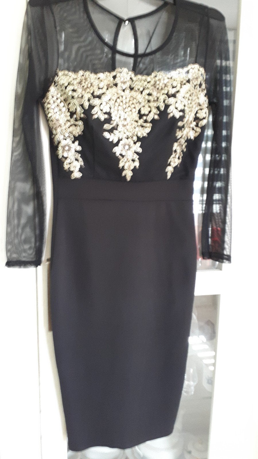 3 zwarte cocktail jurkjes met strass//Mt./S/M prijs p.stuk!, Kleding | Dames, Jurken, Ophalen of Verzenden, Zo goed als nieuw
