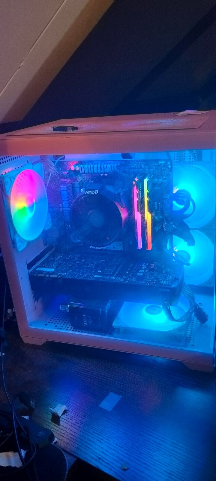 Gaming PC - GTX 1080, Ryzen 5 3600, 16GB RAM, 500GB SSD, Ophalen, Zo goed als nieuw, Gaming, SSD