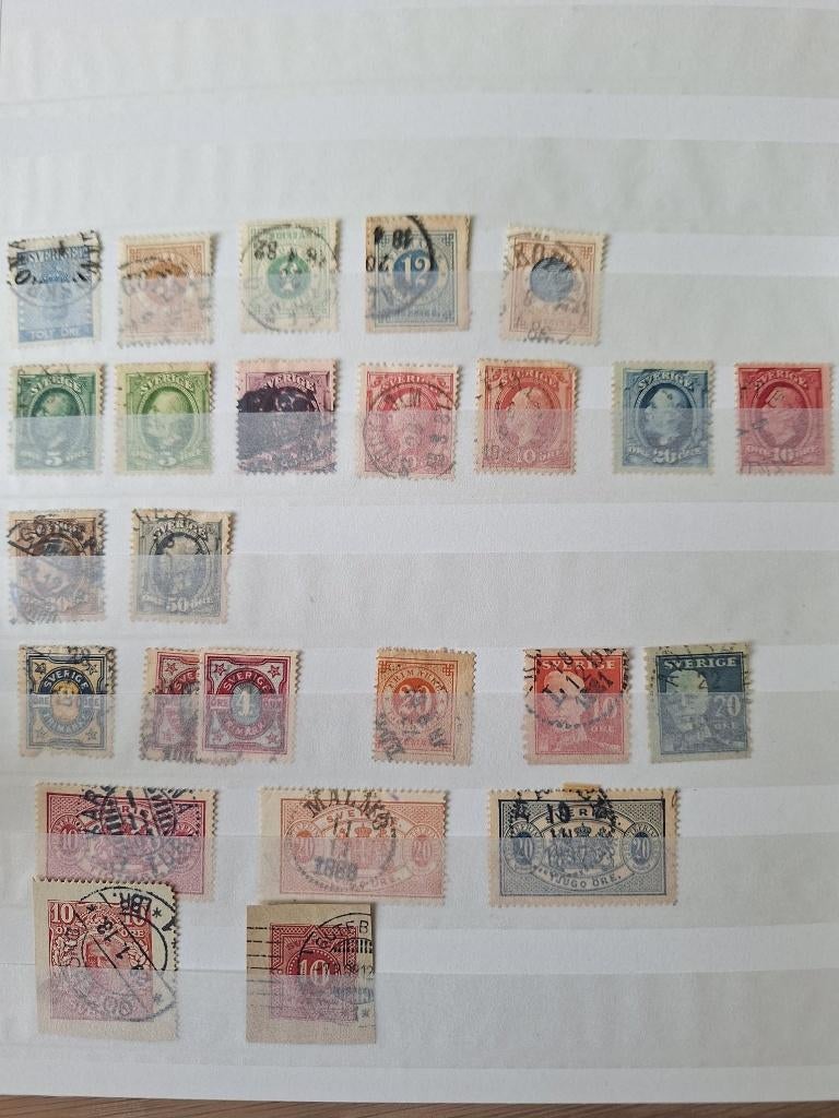 Postzegels Zweden, Ophalen of Verzenden, Zweden, Gestempeld