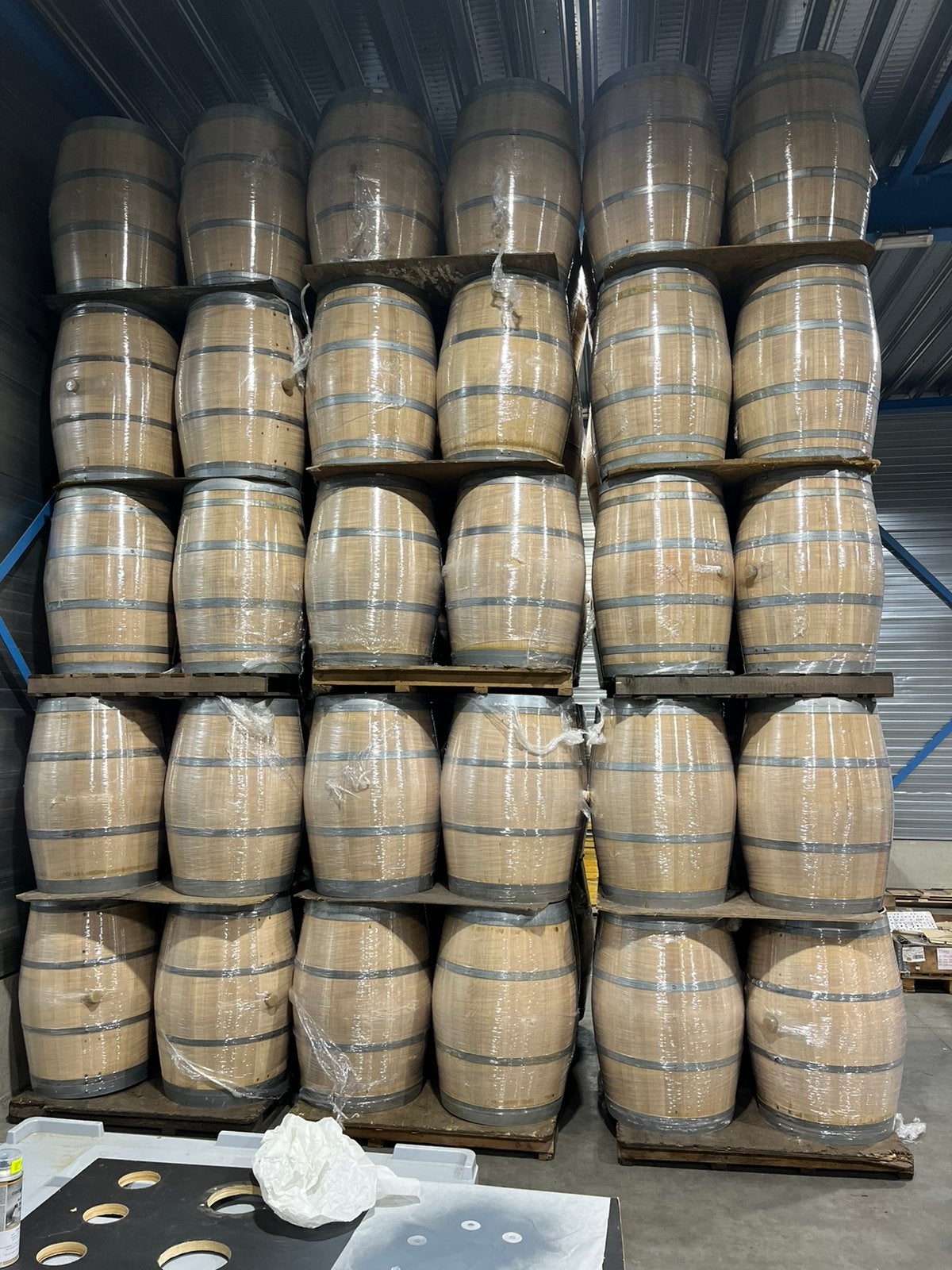 Wijnvaten in diverse maten, 150 liter of meer, Ophalen of Verzenden, Zo goed als nieuw, Hout