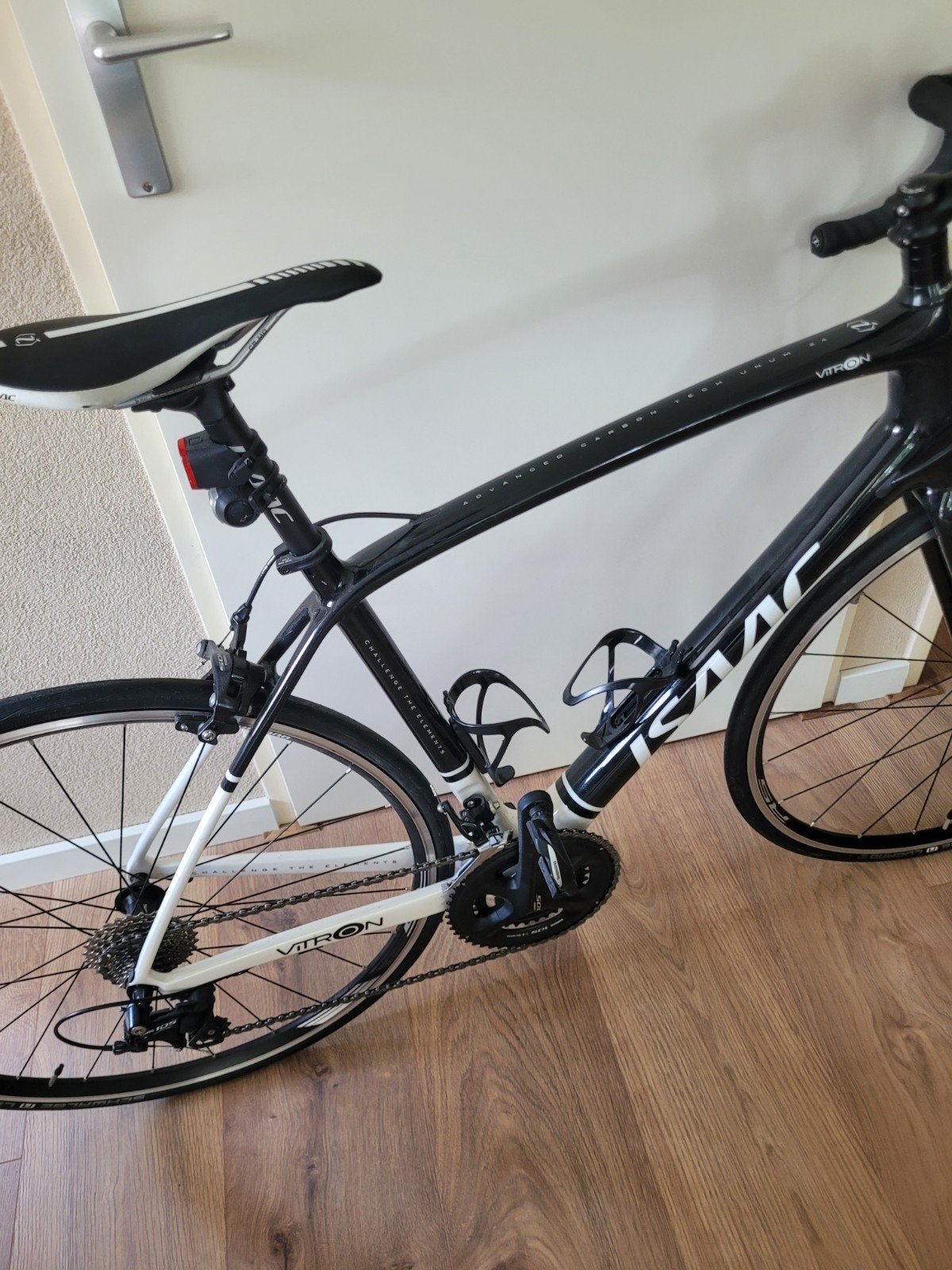 ISAAC VITRON CARBON Shimano 105, Fietsen en Brommers, Carbon, Zo goed als nieuw, Meer dan 20 versnellingen, 53 tot 57 cm