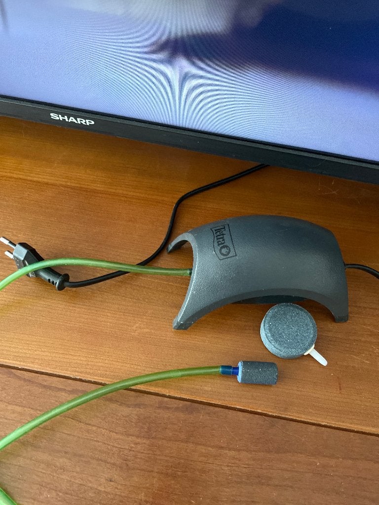 Aquarium luchtpomp tetra aps 50 voor 60 liter aquarium, Ophalen of Verzenden, Pomp, Zo goed als nieuw, Tetra
