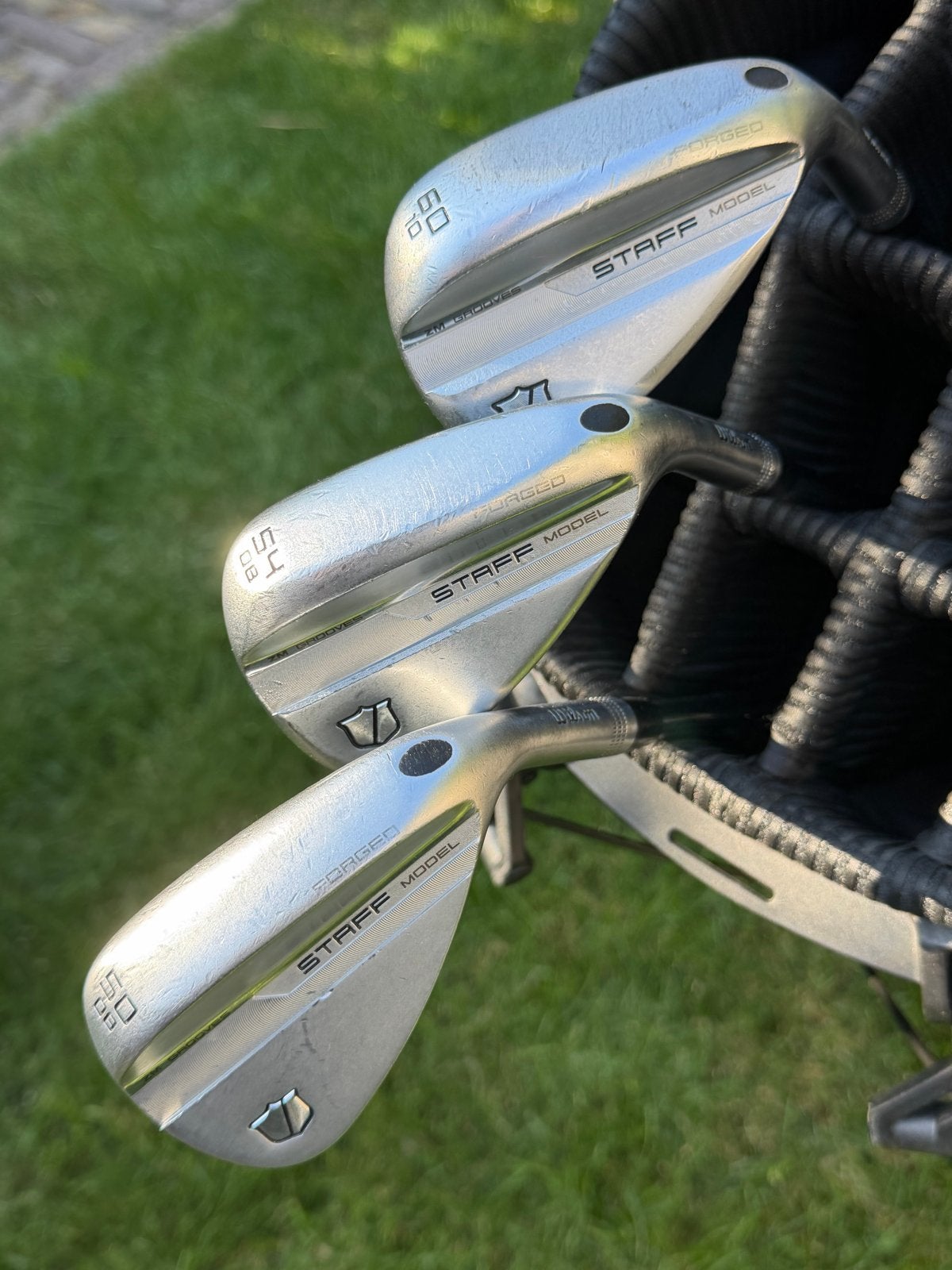 Wilson Staff model Wedgeset (3) 60, 54, 50 gr.  Verlengd., Ophalen, Gebruikt, Club, Overige merken