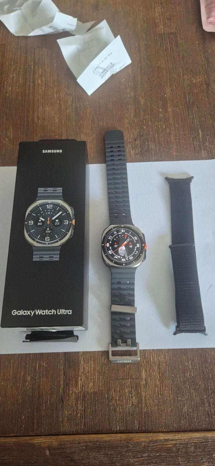 Samsung Galaxy Watch Ultra, Sieraden, Tassen en Uiterlijk, Smartwatches, Ophalen