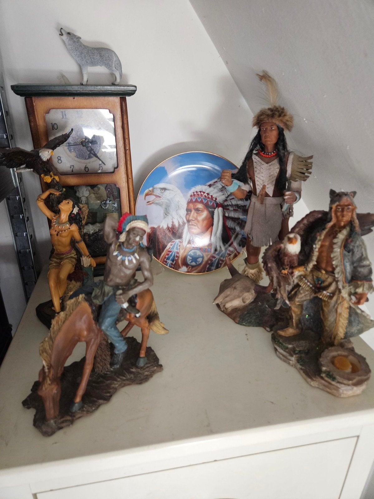 indiaan beeltjes, Ophalen of Verzenden