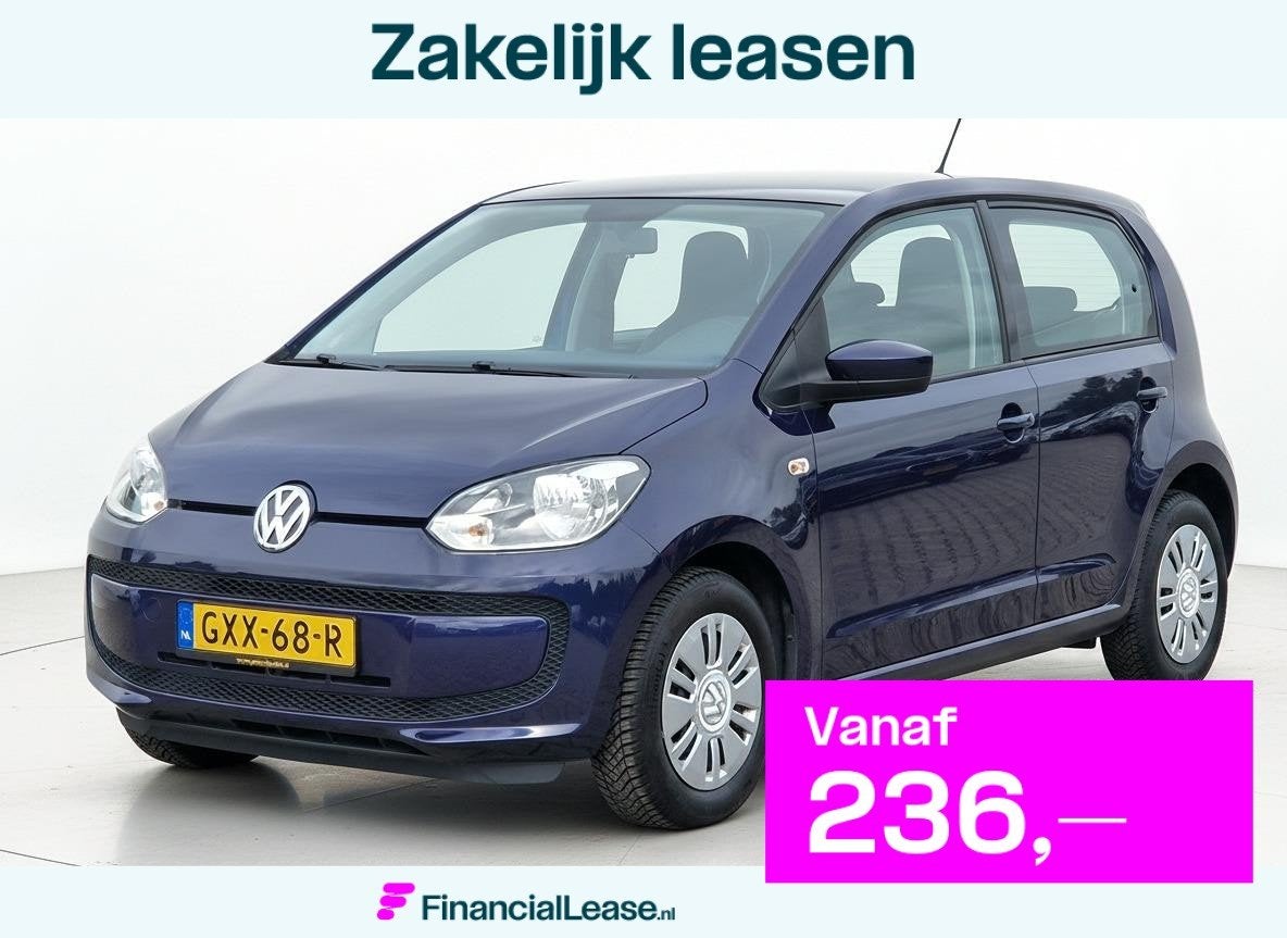 Volkswagen Up! 1.0 cheer up! AUTOMAAT NAV AIRCO, Euro 5, Stof, Gebruikt, 23 km/l