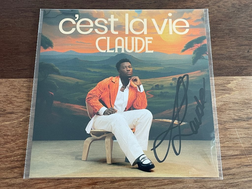 Vinyl Single Claude Cest La Vie GESIGNEERD NIEUW Eurovision, 7 inch, Ophalen of Verzenden, Nieuw in verpakking, Gesigneerd
