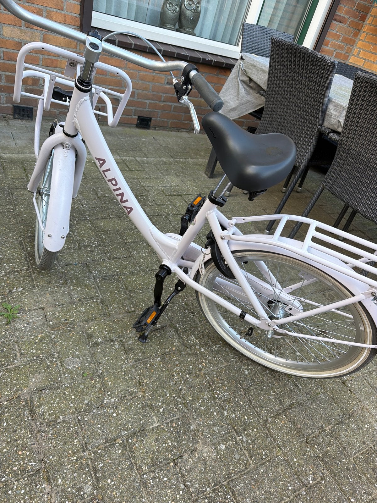 Alpina fiets 22 inch - bon aanwezig., Terugtraprem, Gebruikt, 50 tot 53 cm, Ophalen