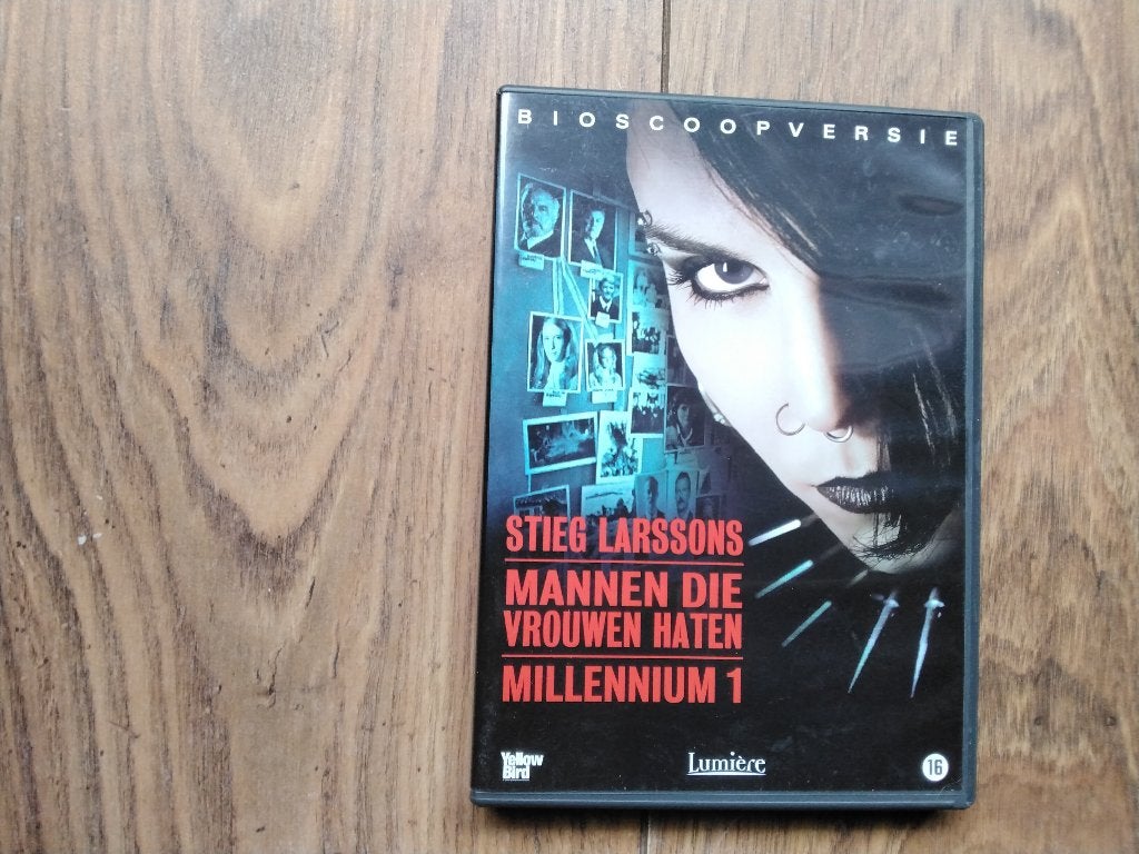 Millennium 1 mannen die vrouwen haten, origineel, Vanaf 16 jaar, Nederlands, Actiethriller, Ophalen of Verzenden