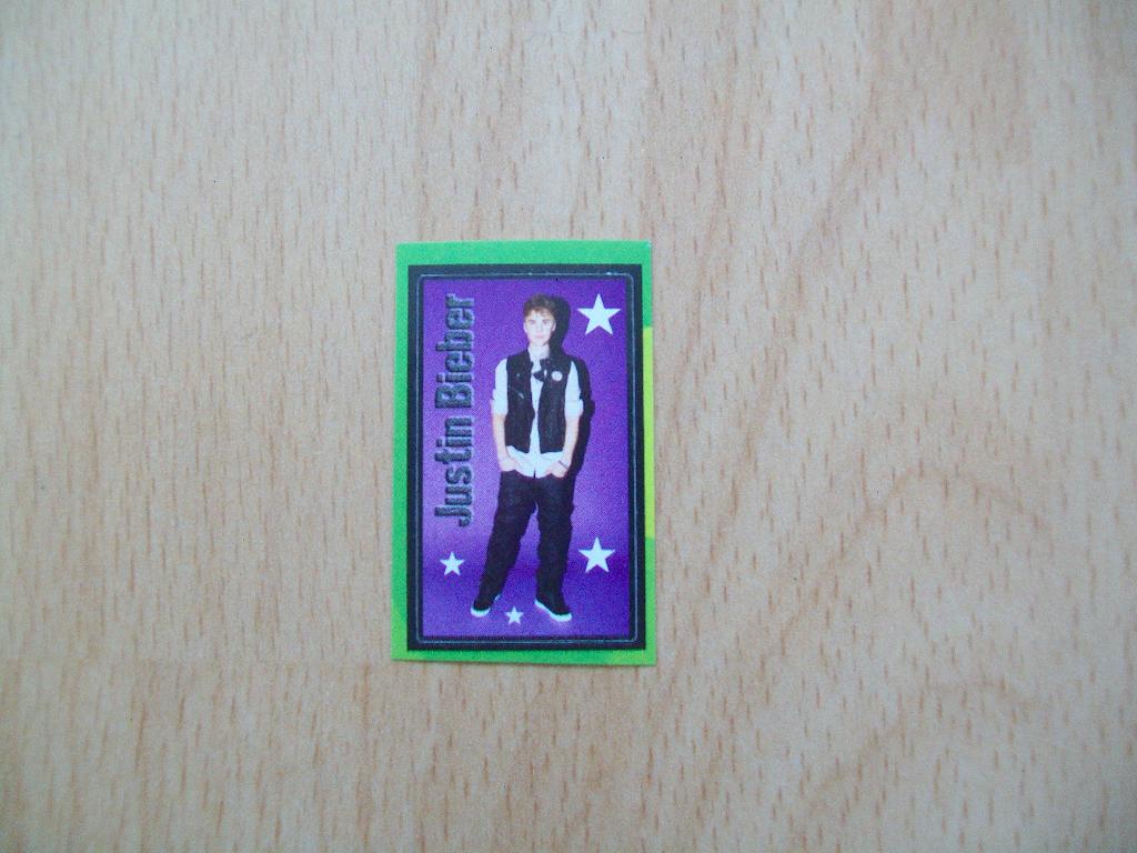 Sticker van Justin Bieber, Ophalen of Verzenden, Nieuw, Overige typen