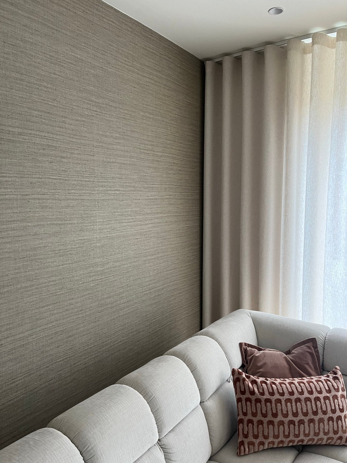 Arte Lino Lignes 40503 behang – groot restant 8-10 meter, Huis en Inrichting, Stoffering | Behang, Ophalen of Verzenden