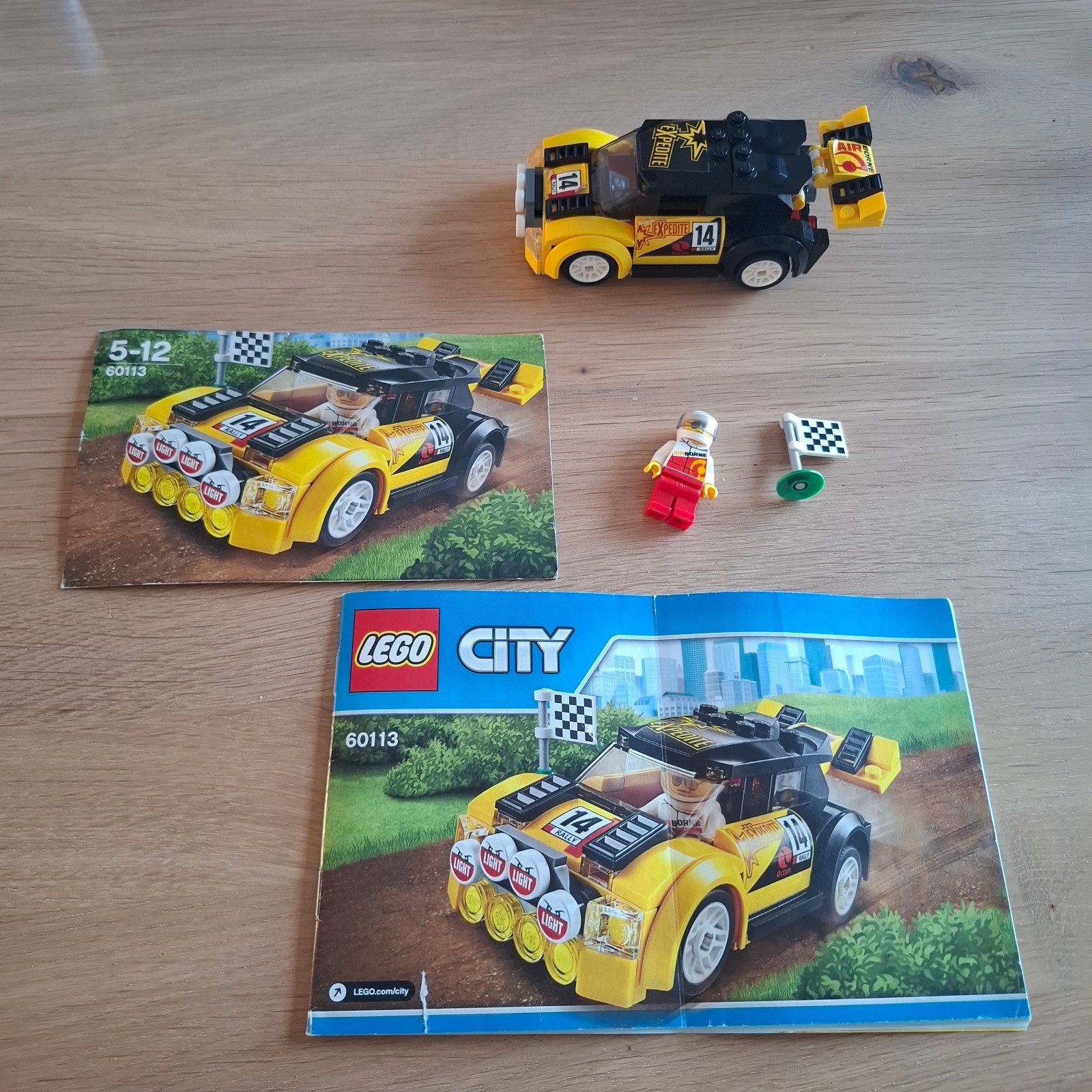 Lego City 60113 Rally Auto, City, Lego, Ophalen of Verzenden, Zo goed als nieuw