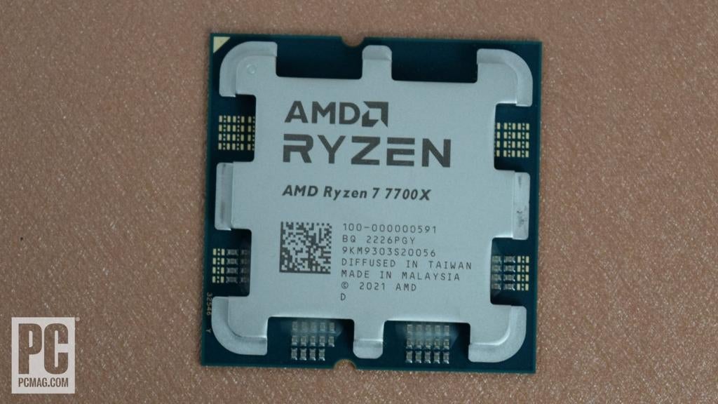 AMD Ryzen 7 7700X AM5 octa core processor cpu, Computers en Software, Processors, 8-core, Ophalen of Verzenden, Zo goed als nieuw