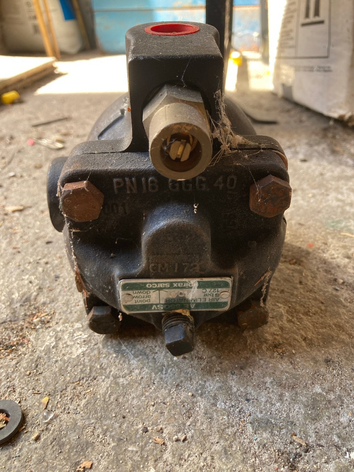 Spirax Sarco PN16 GGG40 Air Eliminator - Gebruikt, Ophalen, Gebruikt