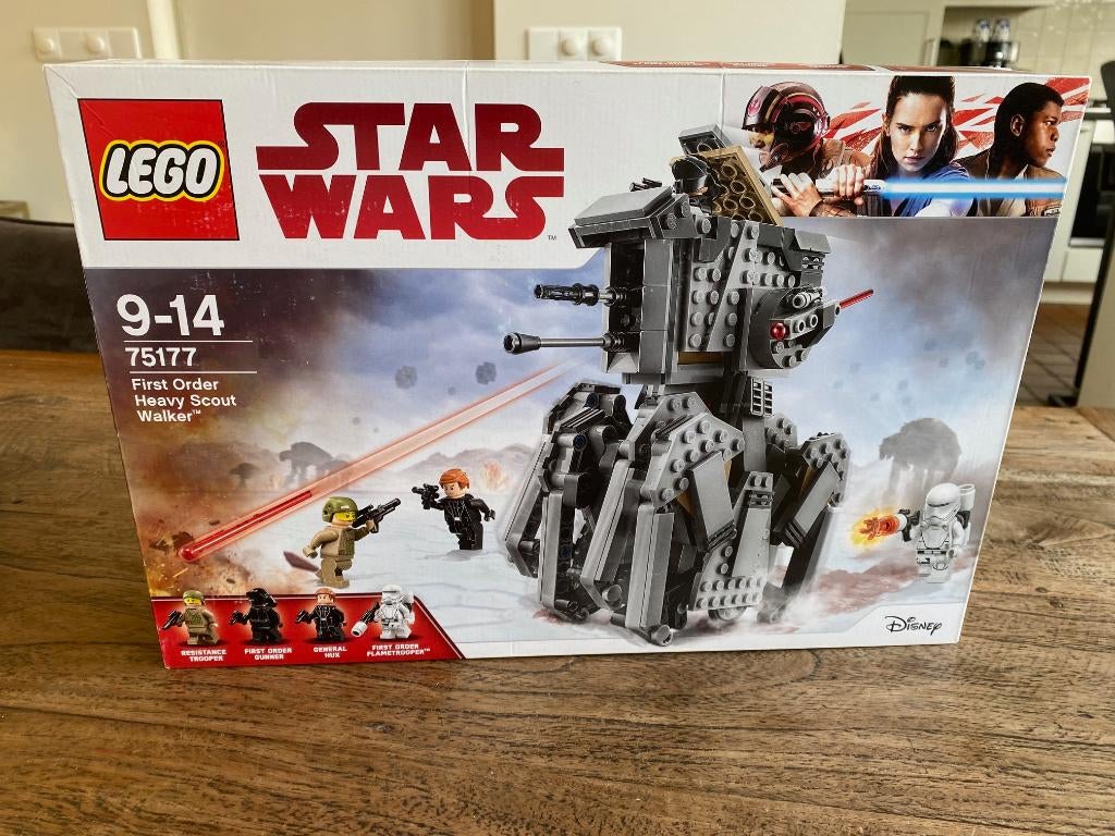 Lego Star Wars 75177 First Order Heavy Scout Walker Nieuw, Star Wars, Nieuw, Ophalen of Verzenden, Complete set