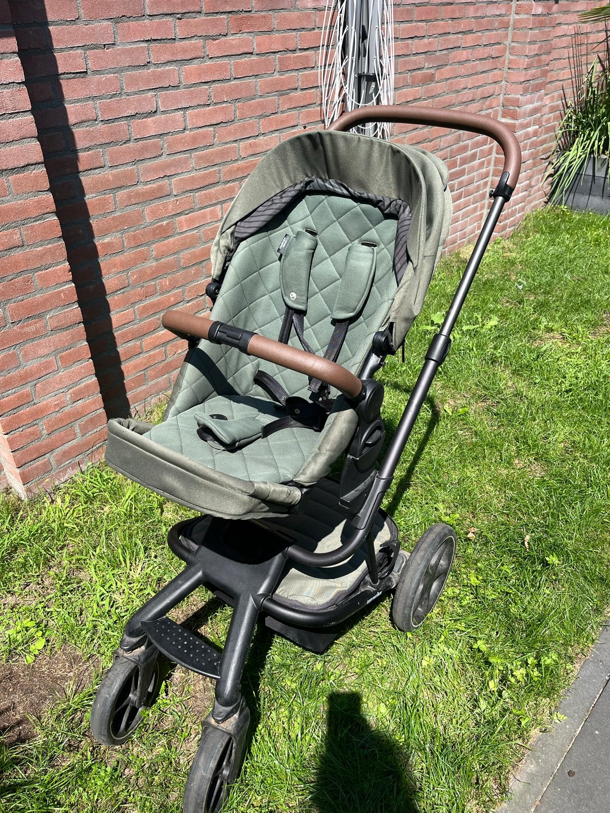 Easywalker Harvey³ Premium Emerald Green Combiwagen, Gebruikt, Combiwagen, Met reiswieg, Ophalen