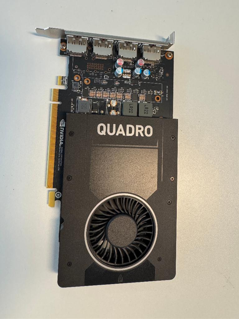 Nvidia Quadro P2000 videokaart, PCI-Express 3, DisplayPort, Ophalen of Verzenden, Nvidia