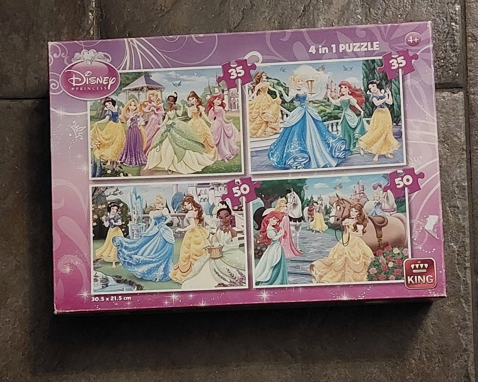 prinsessen puzzel compleet 4 in 1, Ophalen of Verzenden