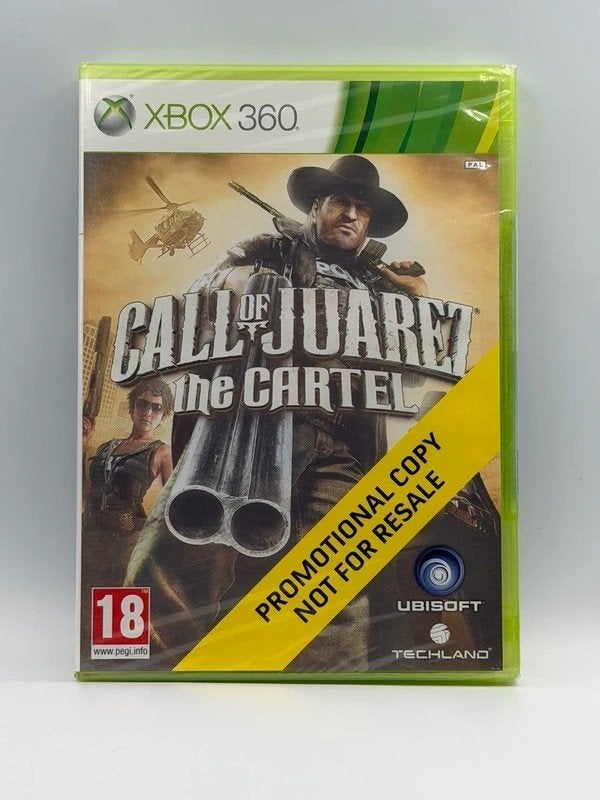 Call of Juarez The Cartel Xbox 360 Factory Sealed Promo, Microsoft, Microsoft, Shooter, Microsoft